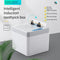 Household Electric Toothpick Storage Box Automatic Dispenser (Gray White)