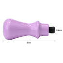 Retro Wax Sealing Stamp Wood Handle Customs Post Stamping Decor (Purple) Newly