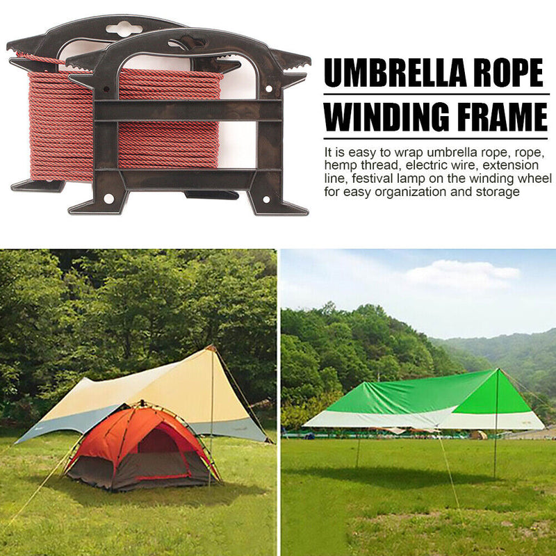 Fishing Line Cable Outdoor Paracord Winder Parachute Lanyard Spool Holder Newly