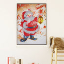 5D DIY Part Special Shape Drill Rhinestone Diamond Painting Santa Claus Handw