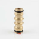 1/2" Brass Quick Connect Hose Pipe Joiner Male to Male Garden Connector 7Y6R