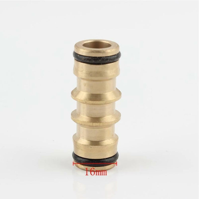 1/2" Brass Quick Connect Hose Pipe Joiner Male to Male Garden Connector 7Y6R