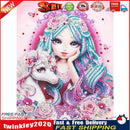 5D DIY Special Shaped Diamond Painting Girl Cross Stitch Mosaic Craft Kits Newly