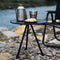 #A Mini Portable Folding Camping Table Tea Coffee Tripod Table Desk for Outdoor