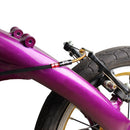 MUQZI 2x Mountain Road Bicycle V Brake Bent Pipe Folding MTB Bike Oil Bent Tube
