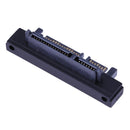 90° Angle SATA 22Pin(7+15) Male and 22Pin(7+15) Female Extender Adapt