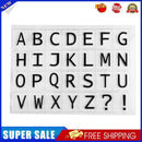 Letter Clear Transparent Silicone Seal DIY Stamp Sheet Photo Album Decor(A)
