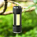COB Flashlight Multi Function Work Light 1000 Lumens Camping Emergency Lamp