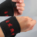 2 Pcs Magnetic Therapy Wrist Brace  Protection Belt Spontaneous Heating