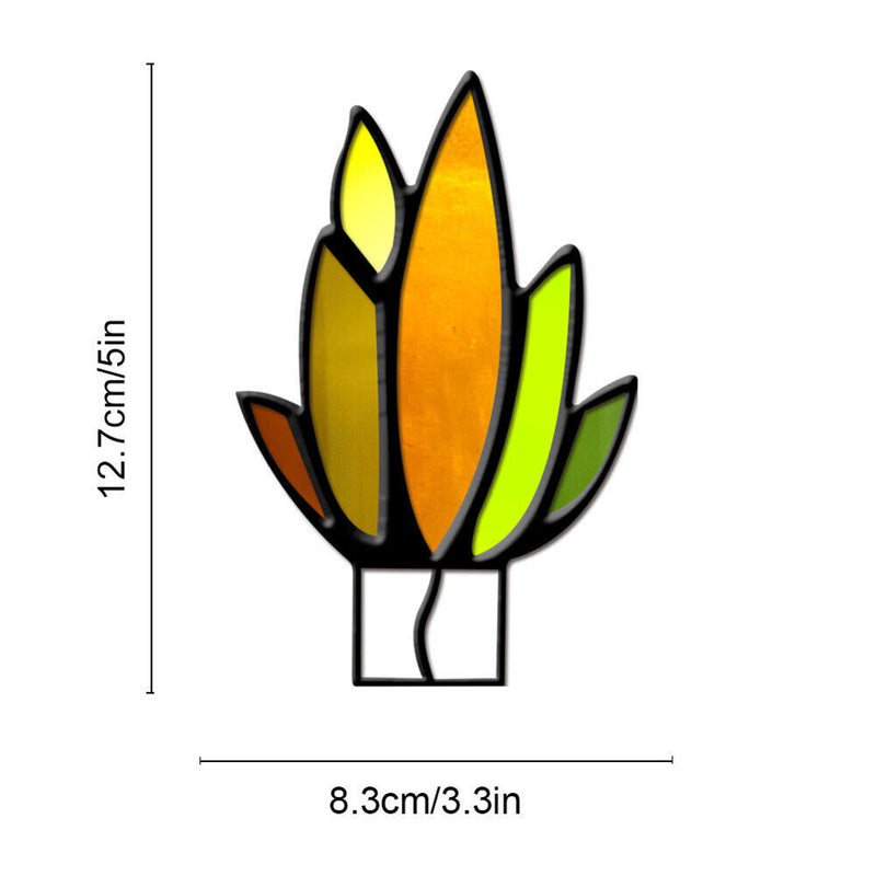 Artificial Agave Potted Plant Ornament Yard Art Home Garden Decor (TYU014B)