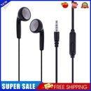 Universal Music Earphone 3.5mm Wired Headphone Headset w/Mic for Phone MP3