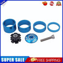 CANSUCC MTB Bike Fixed Gear Front Fork Washers Set Headset Spacer (Blue)