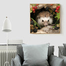 Animal Hedgehog 5D Diamond Painting Embroidery DIY Full Round Drill Picture