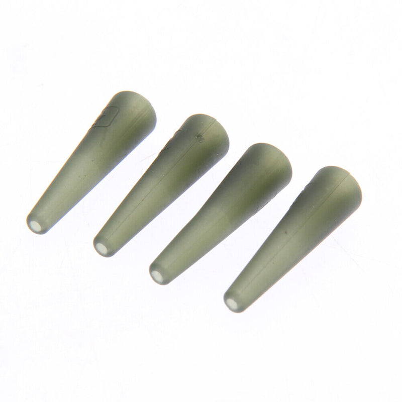 90pcs Safety Lead Clip + Size 8 Quick Change Swirl + Tail Rubber Carp Fishi