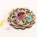 Crystal Ball Base Crystal Ball Display Stand Meditation Crystal Stone Cushion