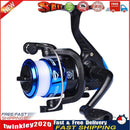 Metal Spinning Fishing Reel Die Casting 5.2:1 Wheel Fishing Tackle (Blue) Newly