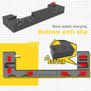 4 Ports Stand for Switch Controller Charger Dock with 8 Game Slots (Black) Newly