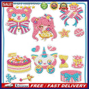 5D Diamond Painting Cartoon Stickers Kids DIY Round Drill Crafts Decals Dec