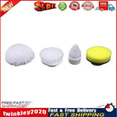 4pcs Electric Clean Turbo Brush Cleaner Bathroom Bathtub Kitchen Scrubber Newly