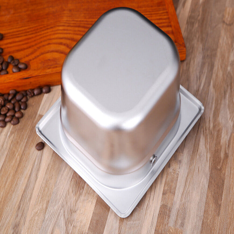 Coffee Residue Knock Box Stainless Steel Coffee Grounds Bucket Trash Cafe T