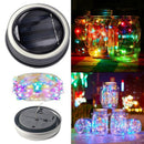 LED Solar Fairy Mason Jar Light Party Wedding Garden Decor (Multicolor 1m)