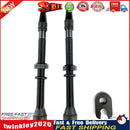 2pcs 78mm Presta Valve + Tool for Road Mountain Bike Tubeless Tire (Black) Newly