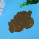 snowvirtuos DIY Metal Stencil Snowman Scrapbook Embossing Punch Mold Paper Cu