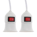 2pcs Flexible E27 Plug-in Onsite Multi Direction Wall Light Lamp with US Standard