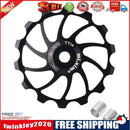 Mi Xim Mountain Bike Rear Derailleur Bearing Pulley Guide Wheel (Black 14T)