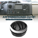 2.95 inch A/C Air Vent Universal Air Conditioning Outlet with Chrome for RV Bus
