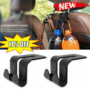 Plastic Car Back Seat Bag Handbag Hooks Storage Groceries Hanger Headrest T2Y0