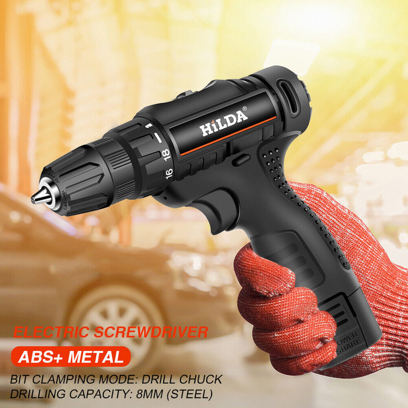 Mini Electric Drill Rechargeable Screwdriver Drilling Mounting Screws Power
