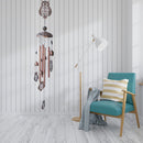 Animal Wind Chime Outdoor, Wind Bell Tubes, for Garden, Yard (Owl) Newly