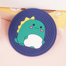 Mugs Cover Anti Slip Animals Cup Mat Place Mats Silicone Coaster Placemats