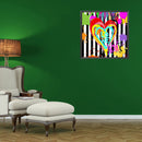 5D Diamond Painting Kit Doodle Heart Full Round Drill Rhinestone DIY Crafts