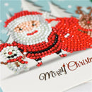 Diamond Painting Xmas Postcards Diamond Painting Greeting Cards Merry Christmas