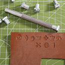 Crafttool Carbon Steel Stamping Symbol Set 49 Stamps Leather Marking Working Tool