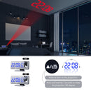 Projector Alarm Clock, LED Digital Alarm Clock Radio for Home, Office (2)