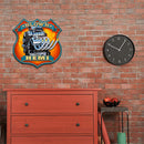 Shield Shape Racing Engine Retro Metal Plate Tin Sign Poster Plate Iron Paints