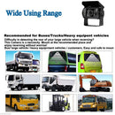 4-Pin Car Rear View Camera 18LED Backup Reverse Camera for Bus Truck RV Caravan