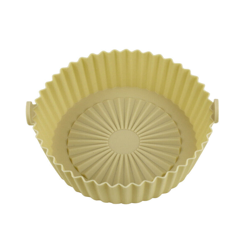 Round Air Fryer Silicone Pot Replacement Silicone Food Safe Washable Accessories
