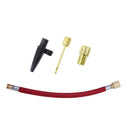 Bike Tyre Tire Air Pump Mini Portable Cycling Pump Tools Set (Red)