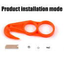 Fish Belly Mini Portable Fishing Cutter Plastic Multifunction Outdoor