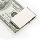 Fashion Stainless Steel Cash Clamp Holder Portable Money Clip Wallet