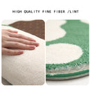 Super Absorbent Bath Mat Carpet Non-slip Bathroom Entrance Doormat (Green) Newly