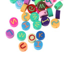Accessories Loose Beads Alphabet Heart Eyes Bracelet Beaded Polymer Clay Beads