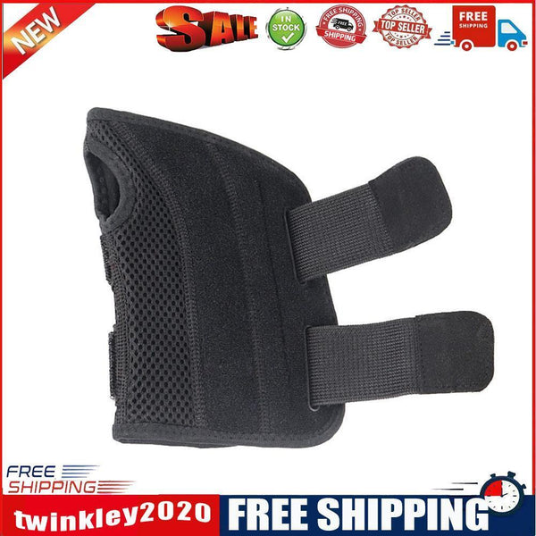 Adjustable Wrist Support Fitness Wristband Wraps Belt (Right Hand)(S-M)
