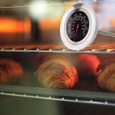 Stainless Steel Oven Thermometer BBQ Temperature Gauge Kitchen Accessory Newly