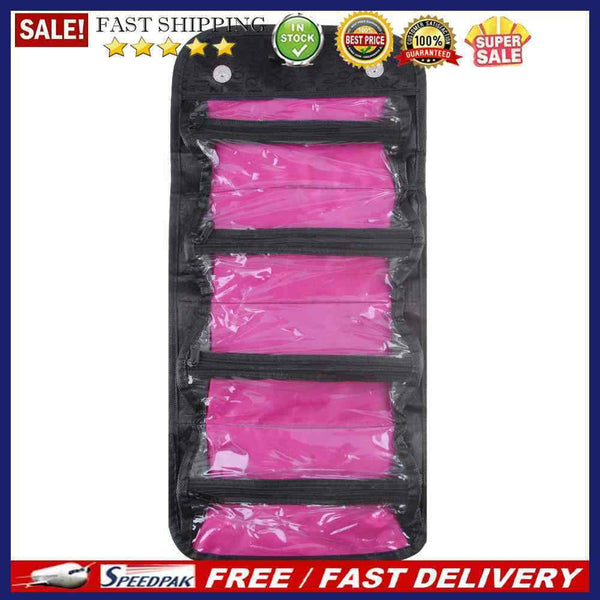 Folding Multi-Use Cosmetics Bag Big Capacity Storage Makeup Bag Organizer