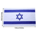 3x5 Feet 90*150cm The United States Outdoors Sewn Stripes Israel Banners Flag